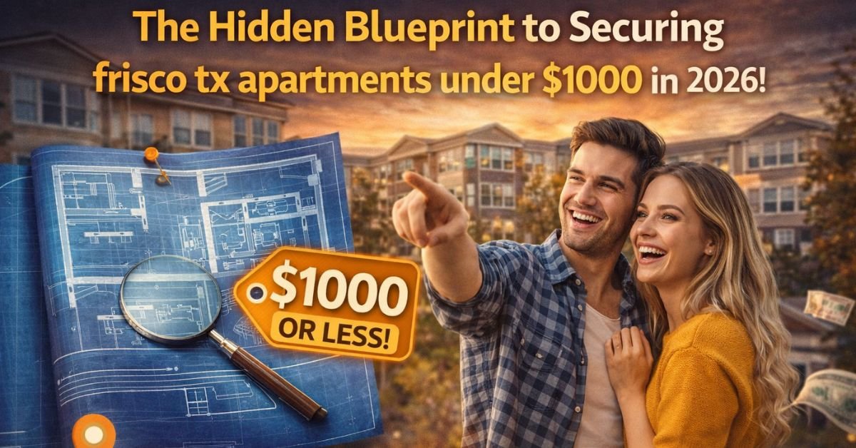 frisco tx apartments under $1000
