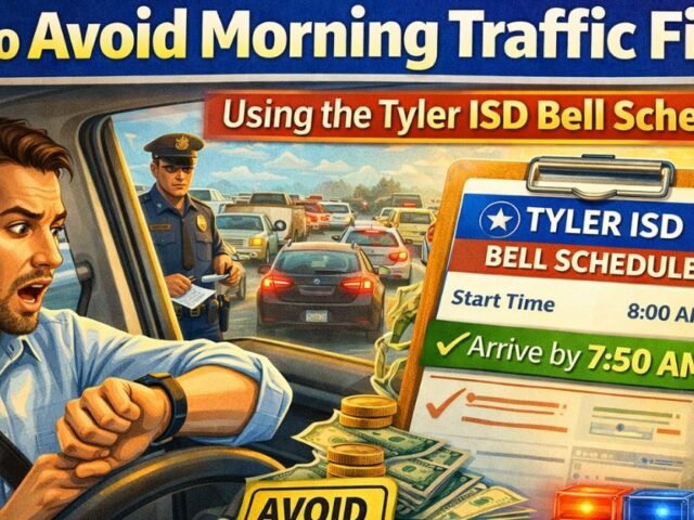 How to Avoid Morning Traffic Fines Using the tyler isd bell schedule!