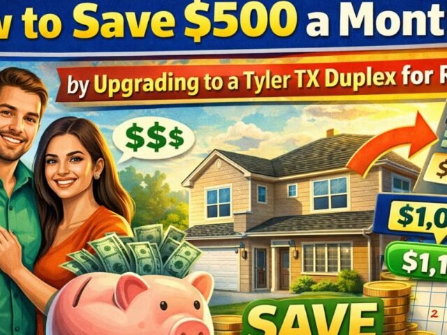 How to Save $500 a Month by Upgrading to a tyler tx duplex for rent!
