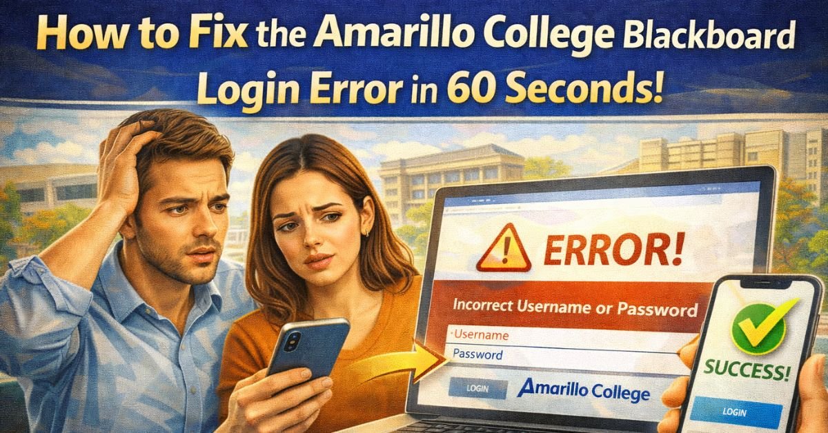 amarillo college blackboard login