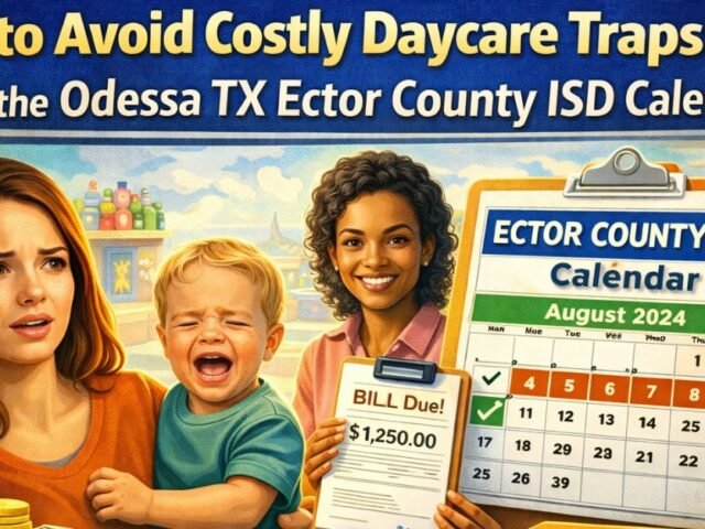 How to Avoid Costly Daycare Traps Using the odessa tx ector county isd calendar!