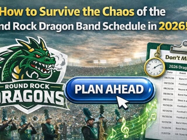 How to Survive the Chaos of the round rock dragon band schedule in 2026!