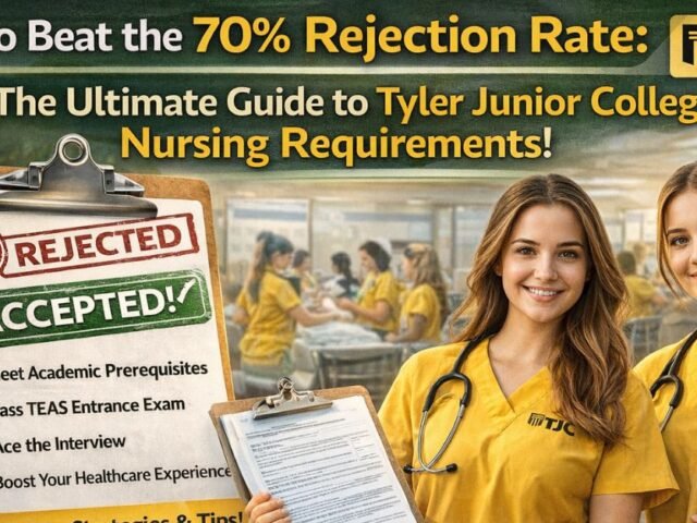 How to Beat the 70% Rejection Rate: The Ultimate Guide to tyler junior college nursing requirements!